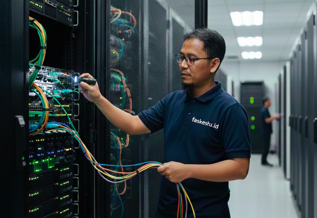 FASKESKU Server Room - Enterprise Infrastructure